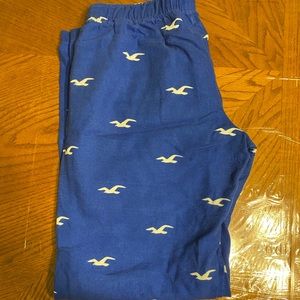 Blue cozy Hollister pajama pants 😍💙